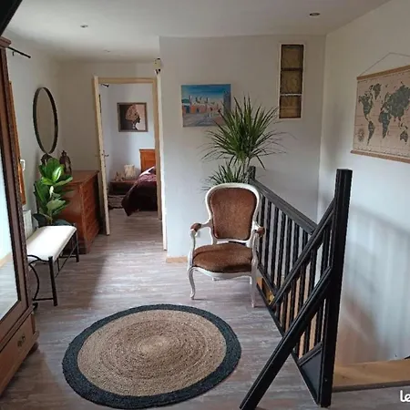 Maison A Colombage Dans Cour Privee Avec Jardin Sur Les Remparts Du Village * Bergheim